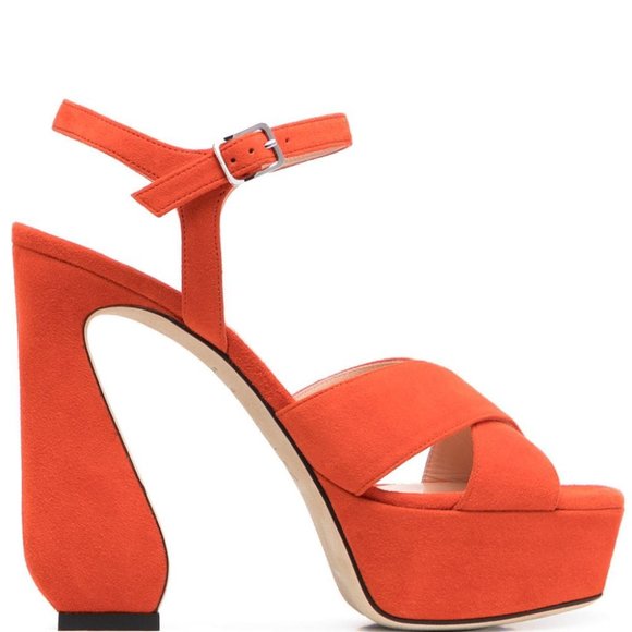 NWT - Si Rossi® Suede Platform Sandals - Picture 15 of 17